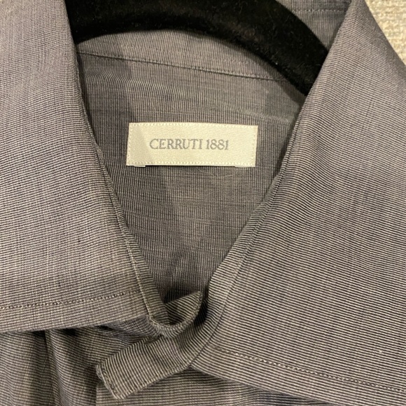 Cerritos 1881 Grey Dress Shirt - Picture 4 of 4